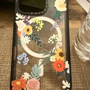 Casetify Floral Clear Phone Case